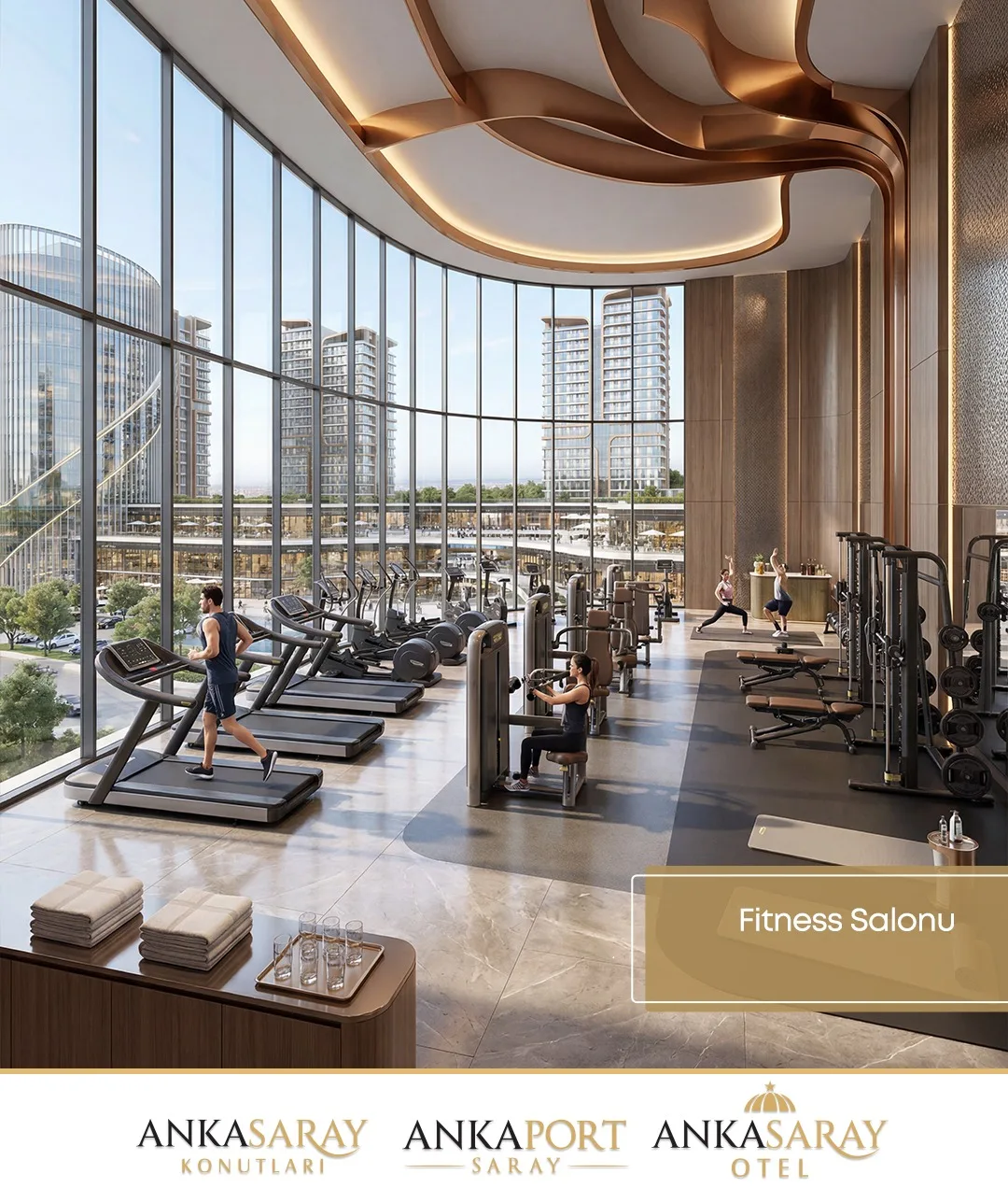 ANKAPORT SARAY — Fitness Salonu